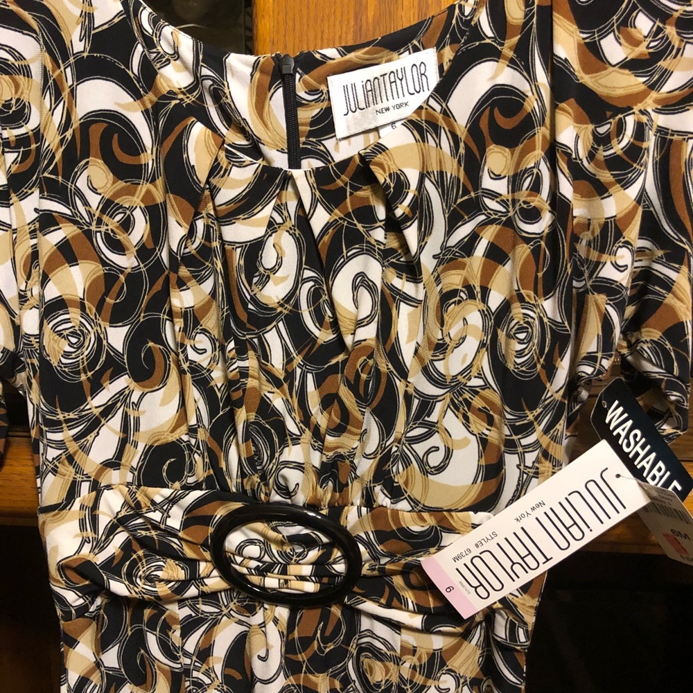 Multi-colored Julian Taylor Dress NWT